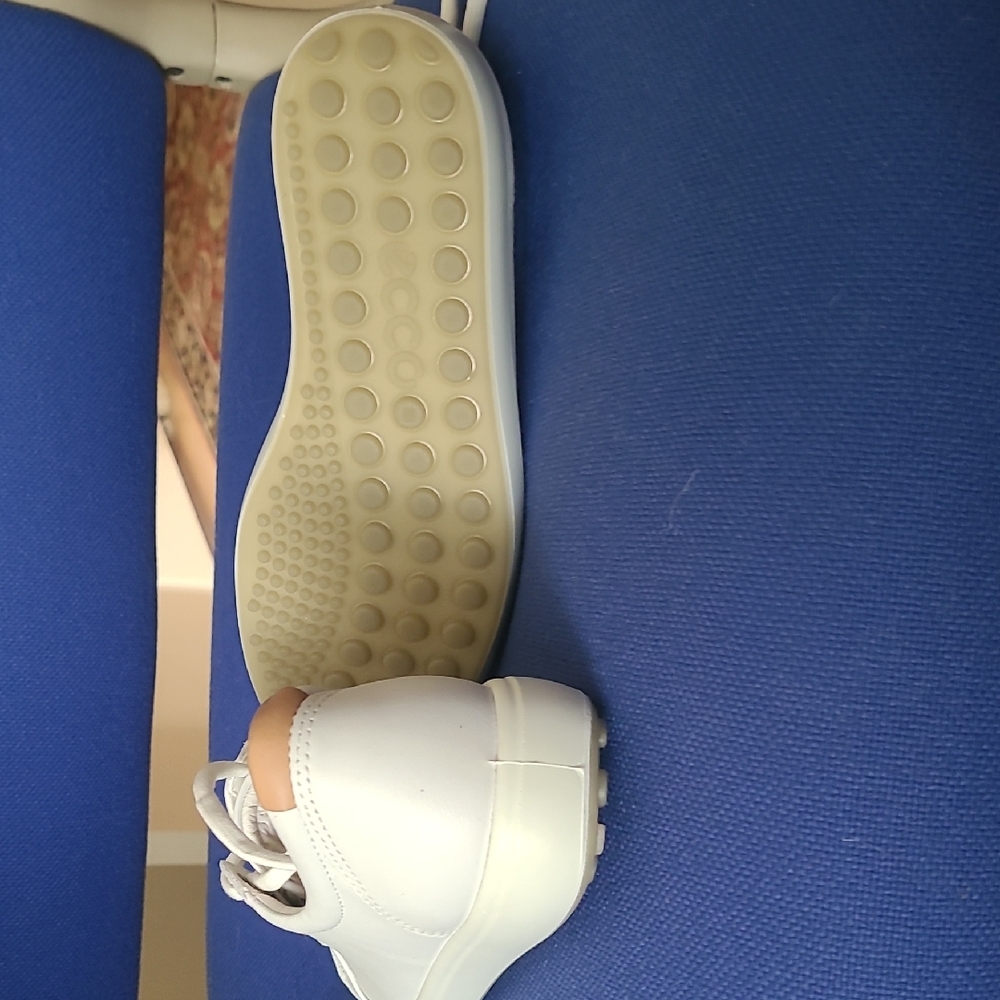 Ecco Women's White Sneakers